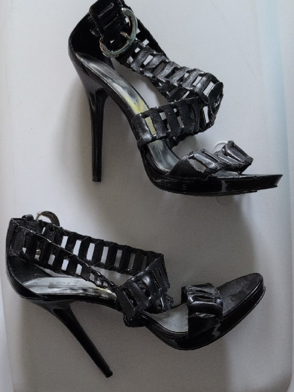 Bakers - Black Strappy High Heel Sandals - Women - Picture 3 of 9